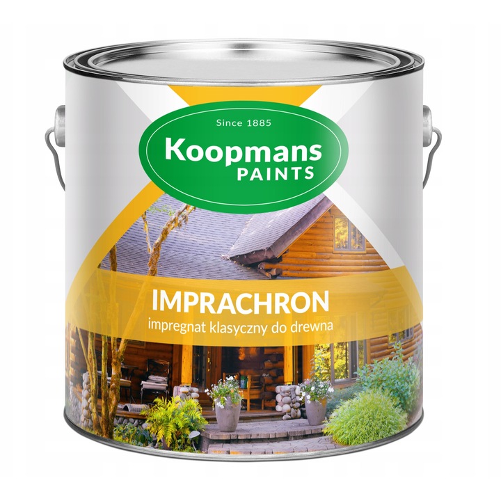 Koopmans Imprachron fa impregnáló festék 2,5L, borovi fenyő szín, időjárásálló, könnyű felvitel