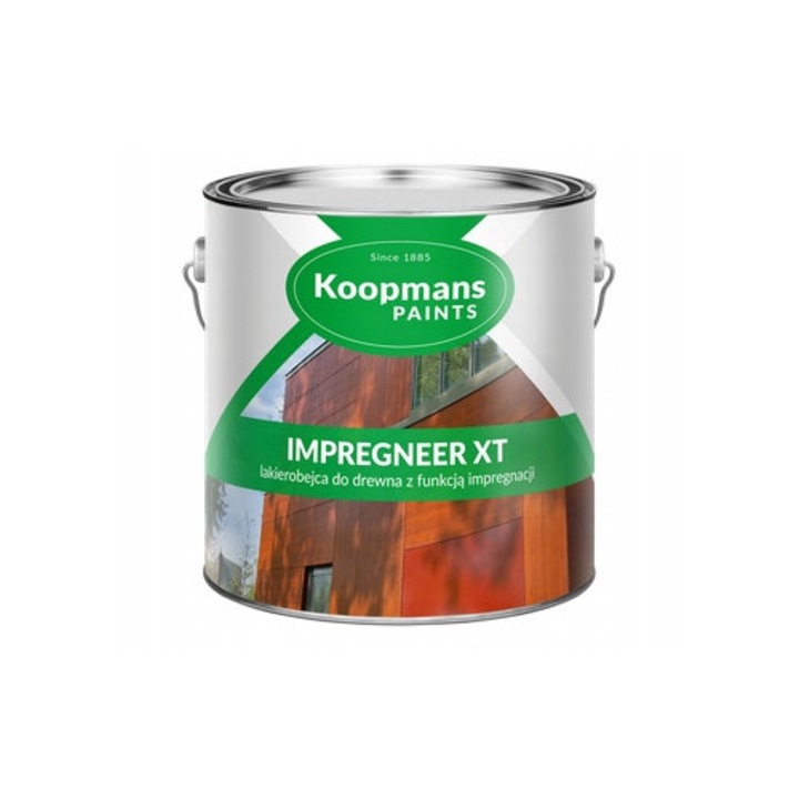 Koompans favédőlakk, Impregneer XT modell, 1L, átlátszó, 104 dab regal, 6 év védelem