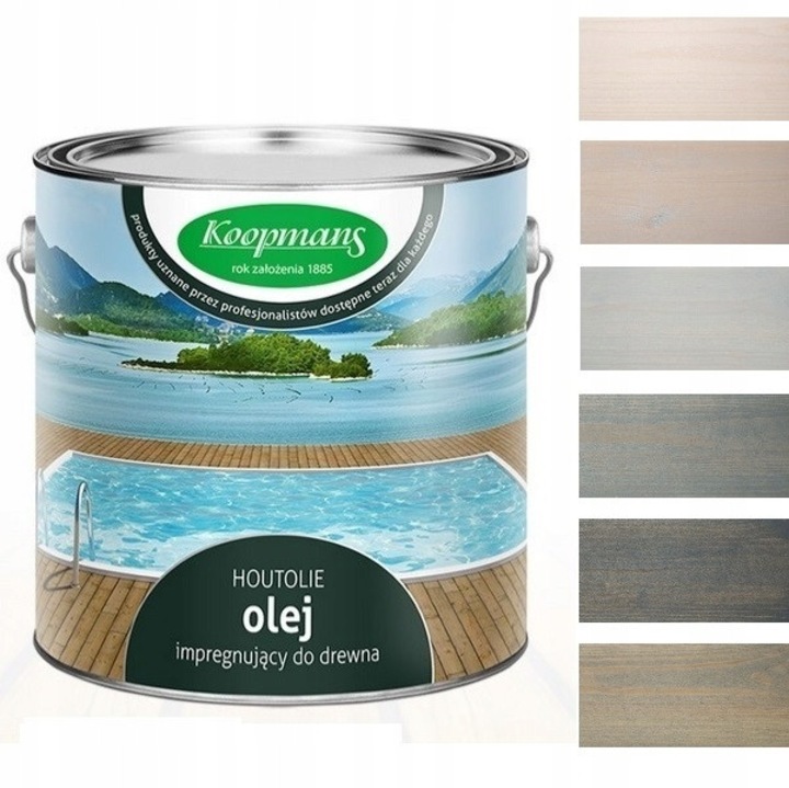 Koopmans Houtolie UV fa impregnáló olaj 0.75L natúr UV szűrővel