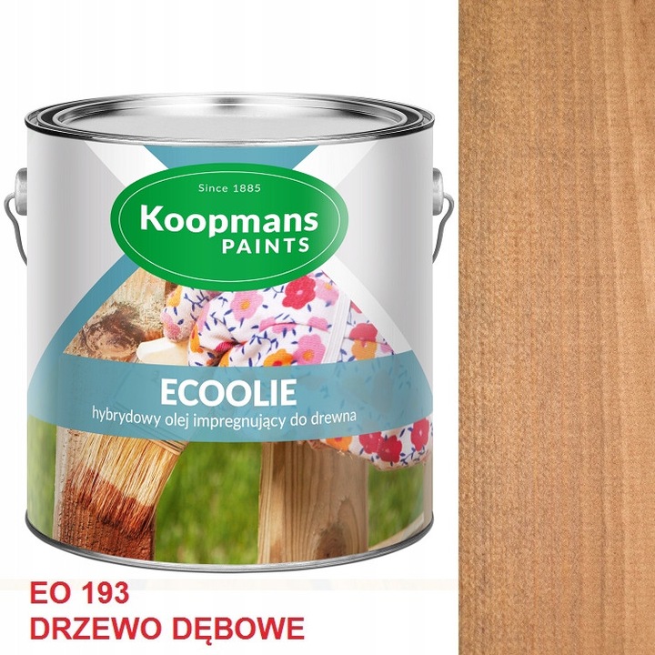 Koopmans fa impregnáló olaj, 2,5L, színtelen, időjárásálló, teraszokhoz és kerti építményekhez