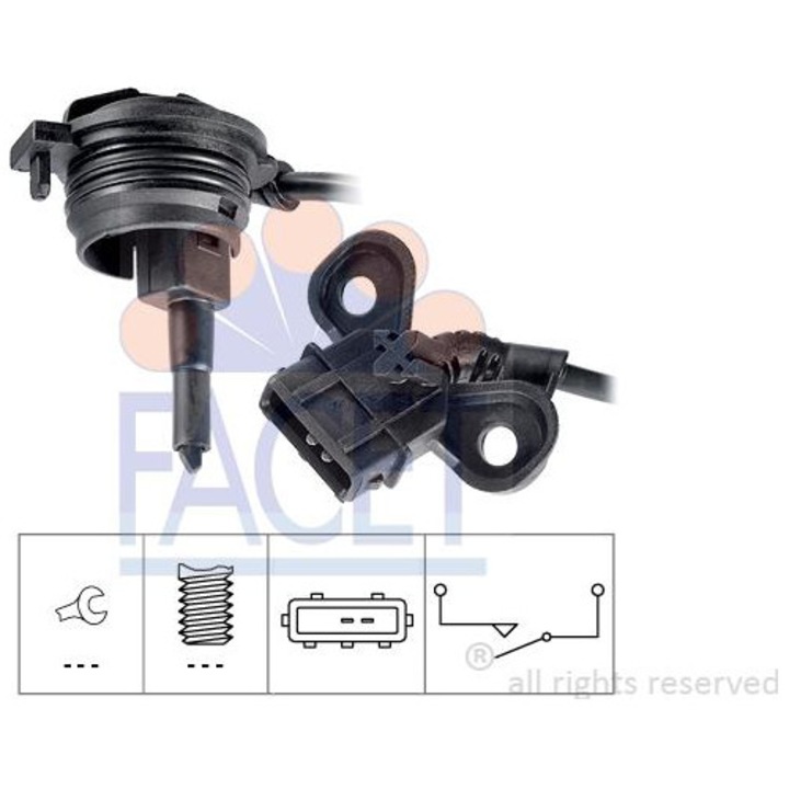Comutator FACET 7.6195 - compatibil Audi, Porsche, Vw, Skoda