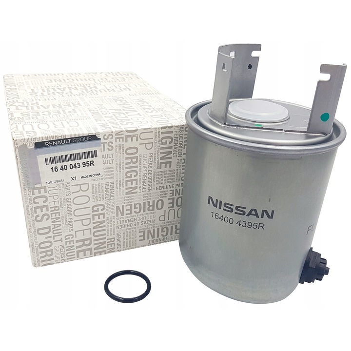 Eredeti Renault üzemanyagszűrő, 99x158,5mm, Nissan Qashqai II és X-Trail modellekhez, szett