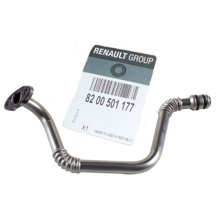 Turbócső Renault, 1.9 DCI, eredeti, 8200501177, Espace IV, Grand Scenic II, Laguna II, Megane II, Scenic II modellekhez