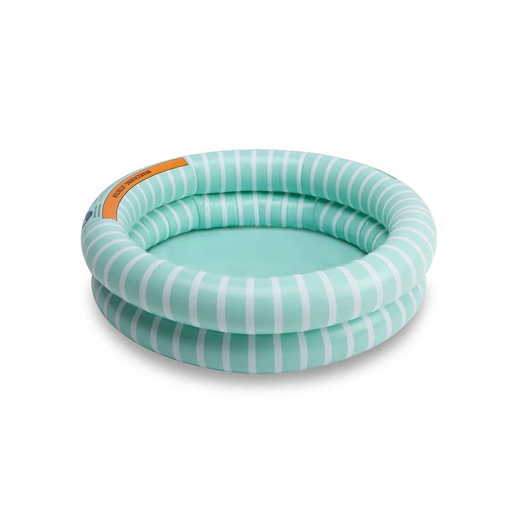 Basenik pentru copii, Resort Stripe, 60cm, 2 inele, multicolor