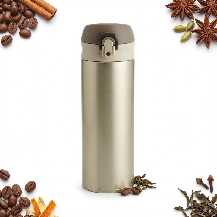Termos, Sklep sokomedica, 450 ml, inox, 23x6.5cm