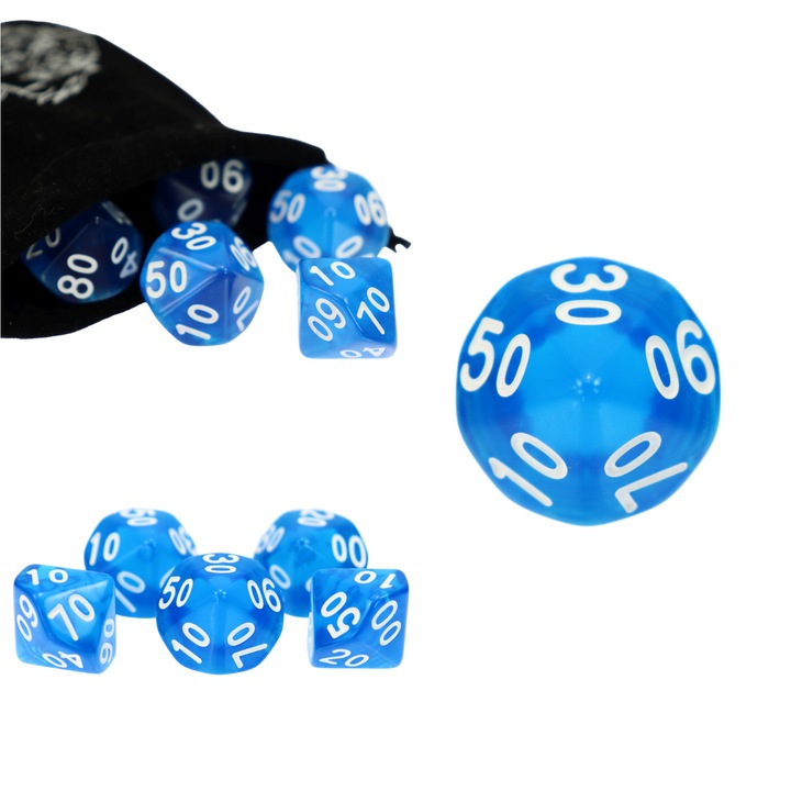 Zar RPG K10 00-90, kék, 10 darabos készlet