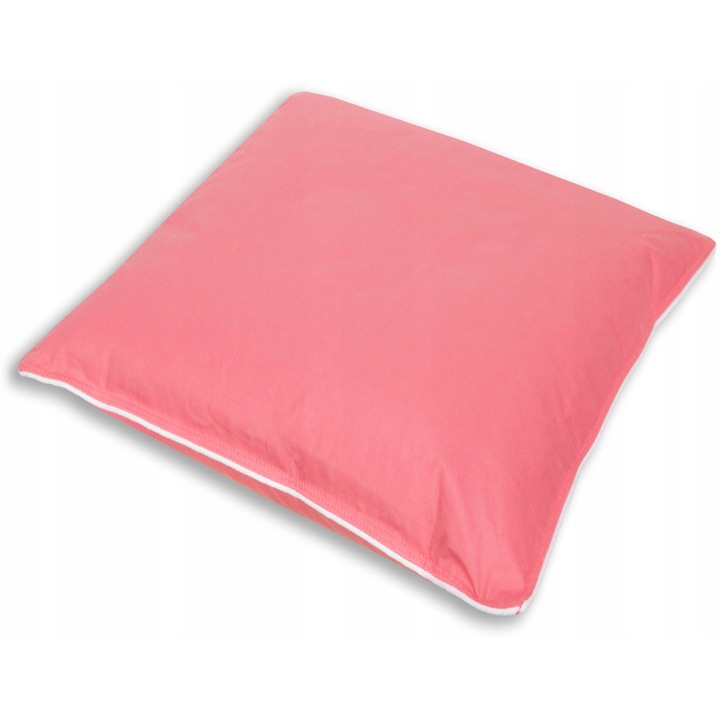 Párna Gre-Max 70x80cm, 1,6kg, 20% pehely/80% toll, rózsa, szett