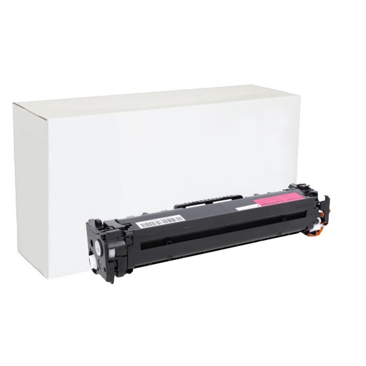 Toner Magenta pentru imprimante HP/Canon, modele CB543/CF213/CE323A, 1400 pagini, ambalaj original