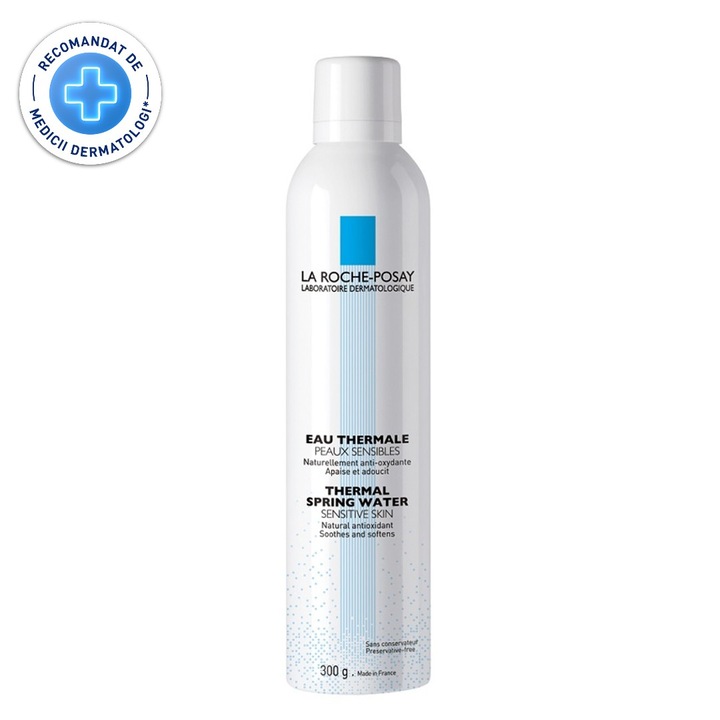 Apa termala La Roche-Posay, cu efect de calmare a pielii sensibile si iritate, copii si adulti, 300 ml