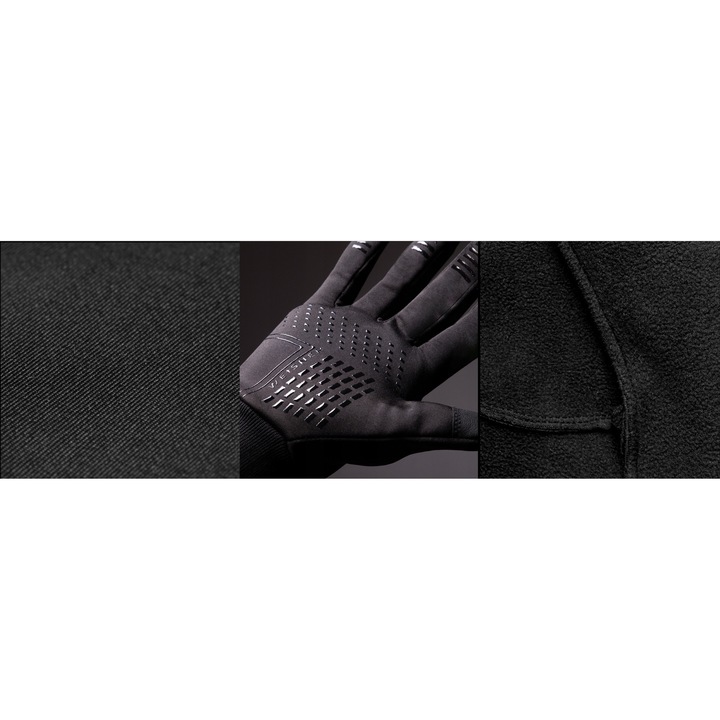 WEISNER GO | MANUSI NEGRE BARBATI IARNA AUTO BICICLETA TACTILE