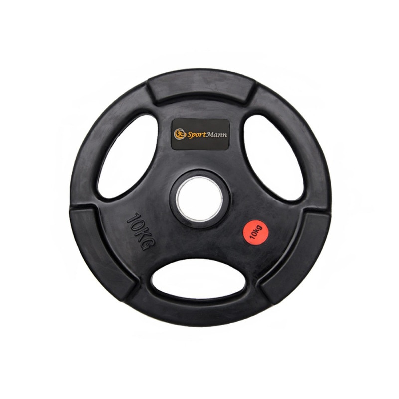 Greutate cauciucata Sportmann Deluxe 10 kg/51mm