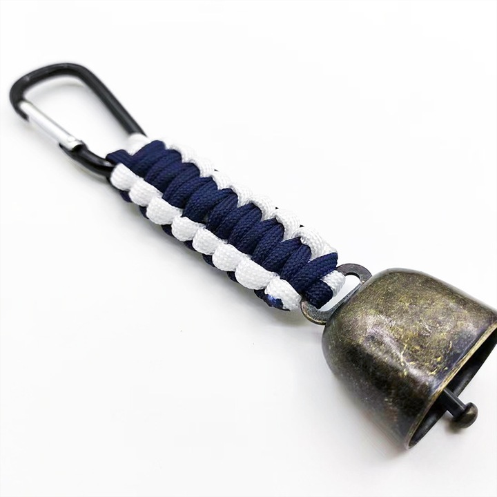 Biztonsági figyelmeztető csengő, 16 cm, hordozható kivitel, multifunkcionális