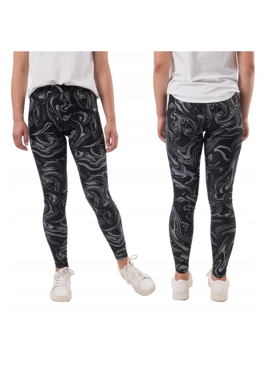 Rennox női leggings, edző leggings, szürke, rugalmas anyag, L INTL
