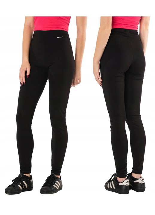 Rennox női leggings, magas derekú, 1424-es modell, fekete, rugalmas anyag