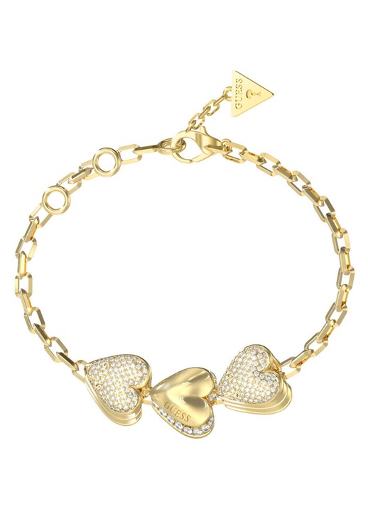 Bratara dama Guess Jewels, cu pietre albe Zircon, set