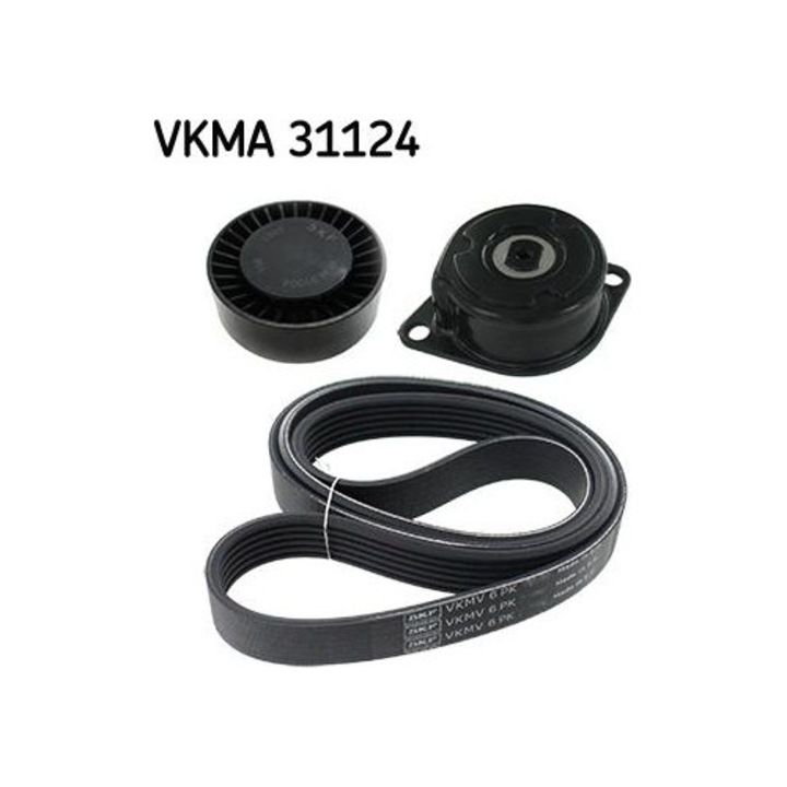SKF VKMA31124 bordásszíj készlet - kompatibilis Seat, Cordoba, Ibiza, Inca modellekkel