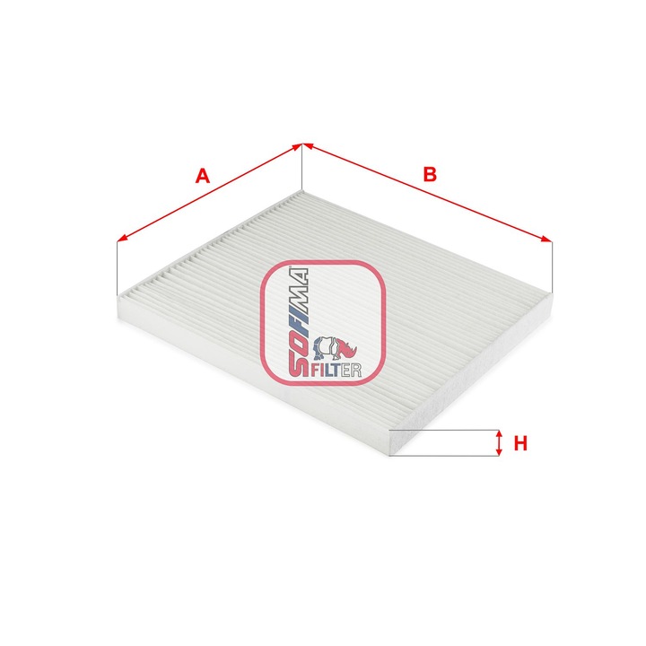Filtru, utastér Sofima S3326C - kompatibilis Jeep