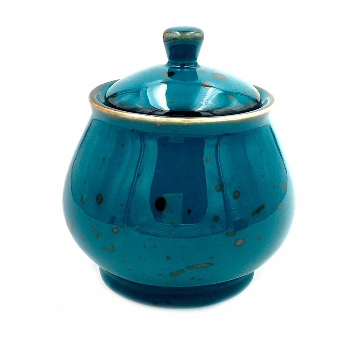Laguna cukortartó, Bogucice, 300ml, 11cm, fehér porcelán