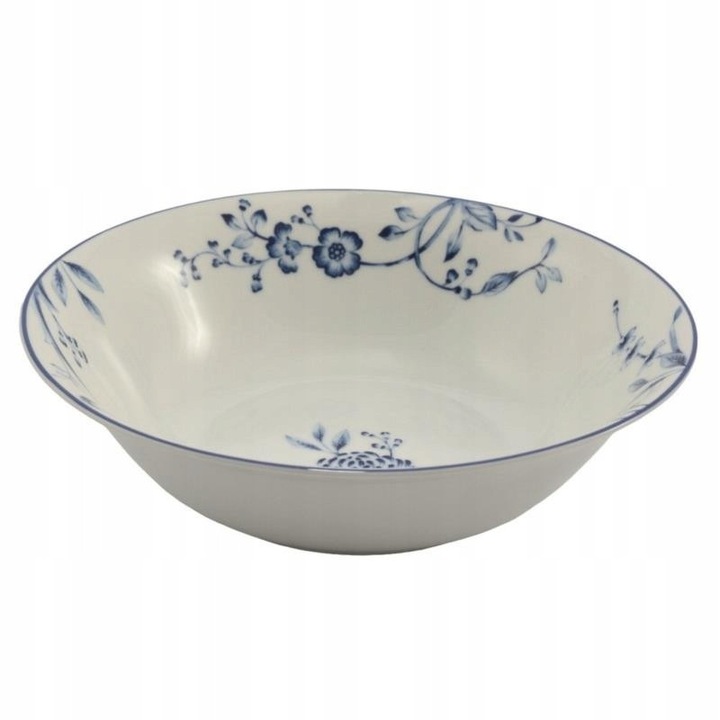 Salatera 15 cm Evia Blue, Porcelan Bogucice, motiv floral, design original