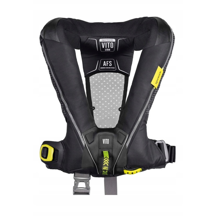 Spinlock Deckvest VITO 170N pneumatikus mentőmellény, HRS rendszer, többszínű, univerzális méret