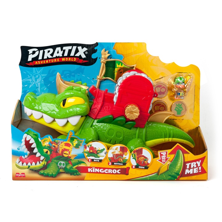 Set de joaca Piratix, King Croc