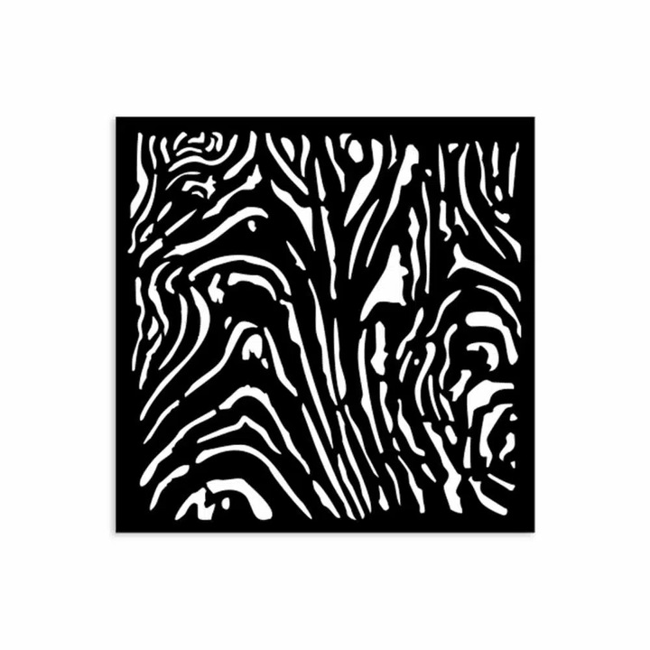 Дебел шаблон см 12X12 - Hidden Grove дървесен мотив