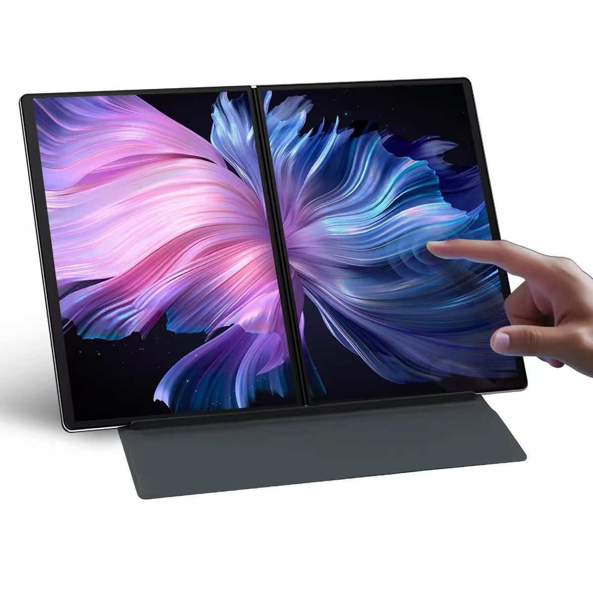 Laptop DS20 cu ecran dublu 360, Intel N150, 32GB RAM, 1TB SSD, 2*14 inch, Touch, 2240x1440, Windows 11