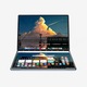 Лаптоп с двоен екран DS20, два сензорни екрана 14"+14", процесор Intel N150, 32 GB RAM, 1 TB SSD, Windows 11, преносим ноутбук за игри, офис и дизайн, USB 3.0, пълнофункционален Type‑C