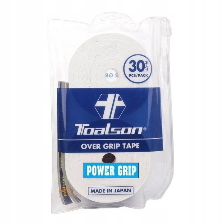 Toalson Power Grip sport markolat, fehér, 0,7mm x 115cm x 27mm