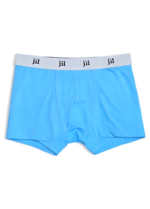 Boxeri barbati JIL, Bumbac, confortabili, Albastru deschis, M