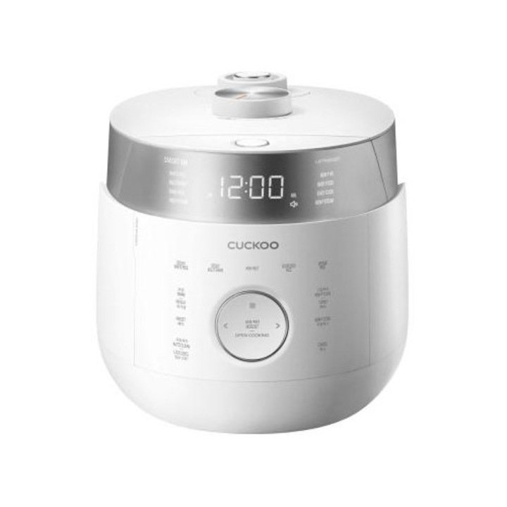 Aparat de gatit orez Cuckoo CRP-LHTR0609F, 1080 ml, alb, functie mentinere la cald