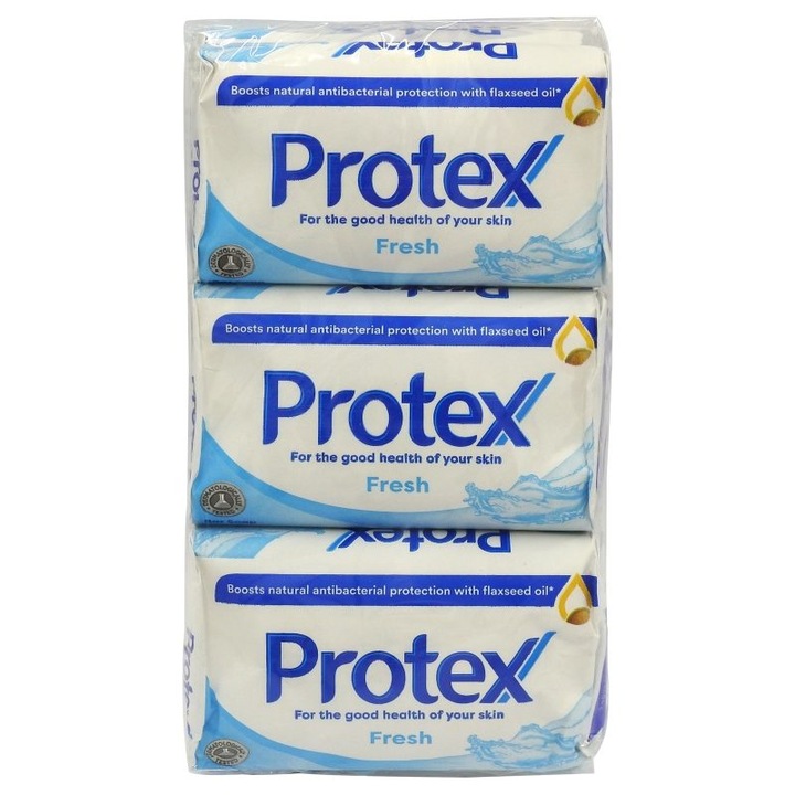 Твърд сапун, PROTEX, Fresh, Комплект 6 x 90 g