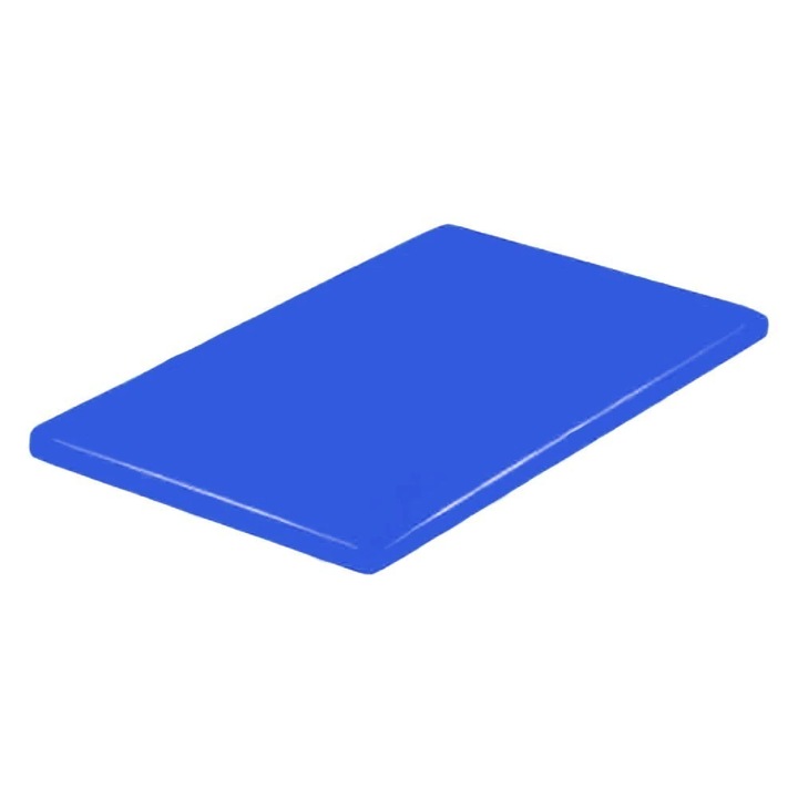 Blat taiere polietilena, tocator albastru 50x30x2 cm