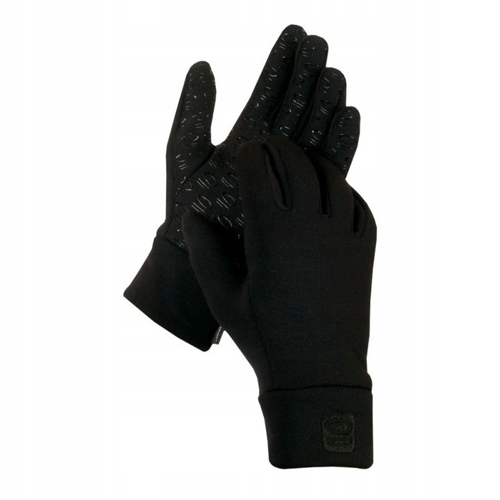 Kanfor Furio sportkesztyű, Polartec Power Stretch, csúszásgátló, fekete