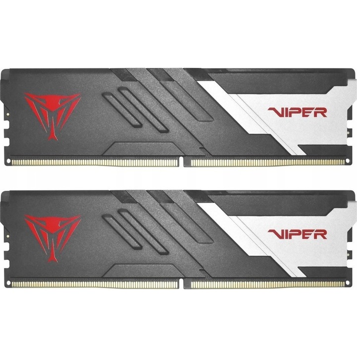 Memorie RAM Patriot Memory Viper Venom, 32 GB (2 x 16 GB), DDR5, 6000 MHz, 1.45 V, 30 CL, Grey