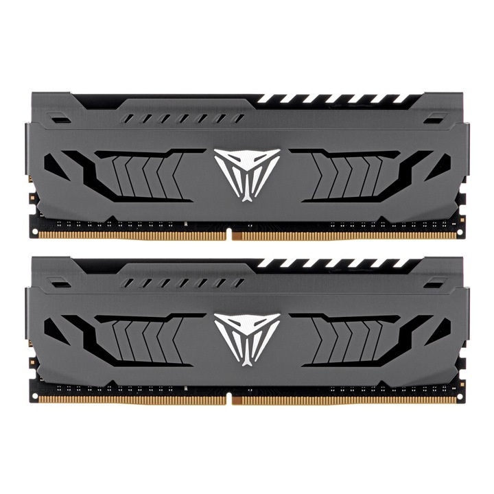 Memorie RAM Patriot Memory Viper Steel, 32 GB, DDR4, 3200 MHz, DIMM, 1.35 V, 16 CL, Grey