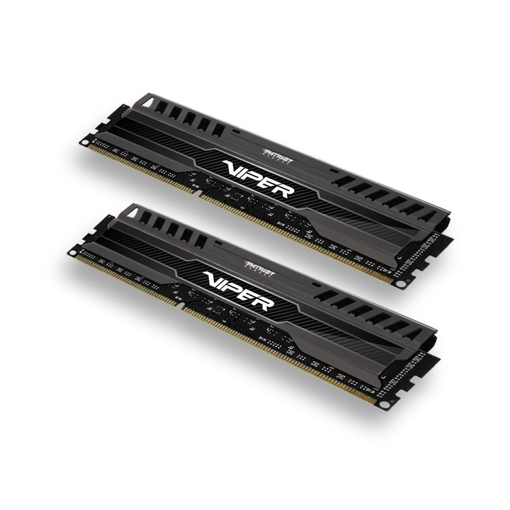 Memorie RAM Patriot Memory, 16 GB (2 x 8 GB), DDR3, 1600 MHz, DIMM, 1.5 V, Black