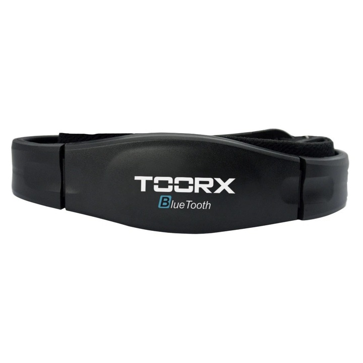 Toorx Bluetooth ANT+ állítható pulzusmérő öv, fekete, 60x105cm