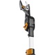 Fiskars akkumulátoros elektromos metszőolló teleszkópos nyéllel fákhoz/kerthez, 12 V, 2.4 - 4 m teleszkópos rúd, Lépésenkénti penge, 32 mm maximális vágási átmérő, Állítható vágófej, Kefe nélküli motor, Töltő és akkumulátor nélkül a csomagban