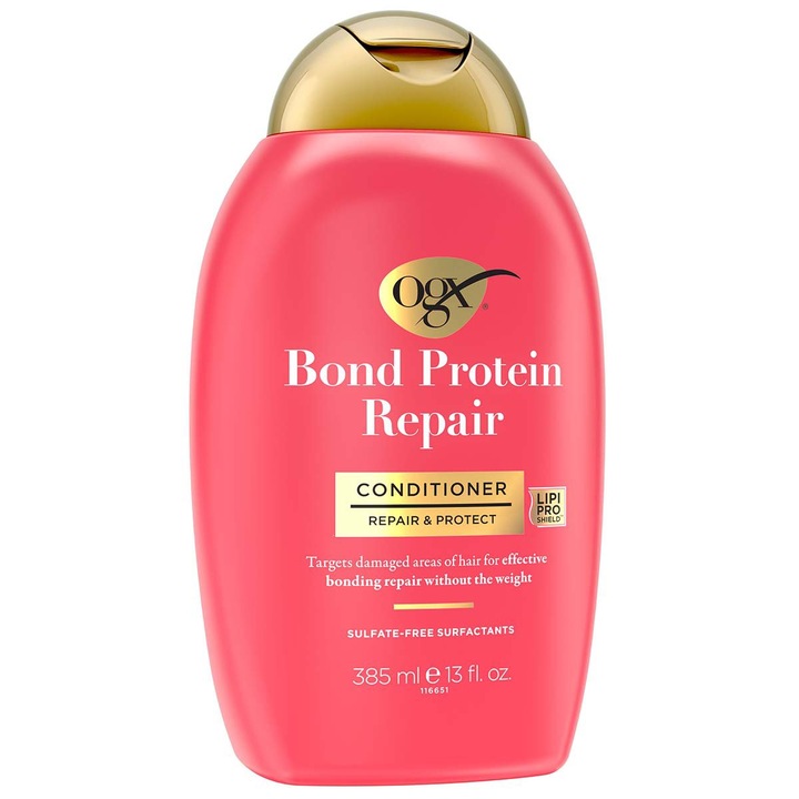 Sampon reparare si protectie OGX Bond Protein Repair, 385 ml