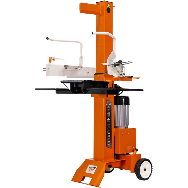 Despicator electric de lemne/busteni vertical Ruris DLV900, putere 3 KW, forta despicare 9 tone, alimentare 220 V, diametru despicare 70 - 400 mm, rezervor hidraulic 4 l