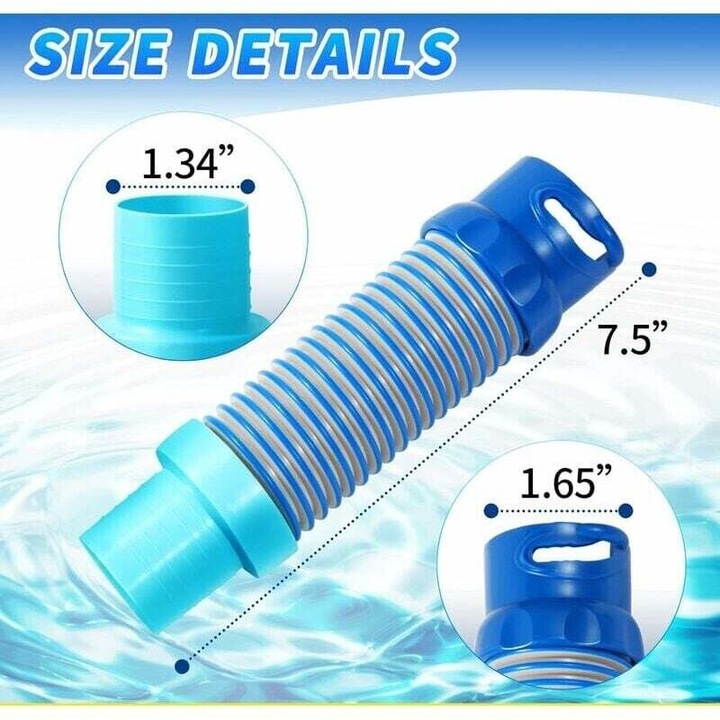 Adaptor de aspiratie pentru piscina, X77094, compatibil cu Zodiac MX6 si MX8, 19cm, rezistent la UV