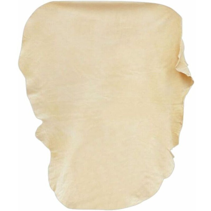Piele naturala de caprioara, 90x60cm, super absorbanta, pentru curatare auto si moto