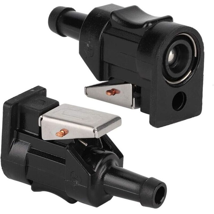 Conector combustibil barbat, set 2 buc, pentru motoare ambarcatiuni 8mm, 3/8" filet, material rezistent