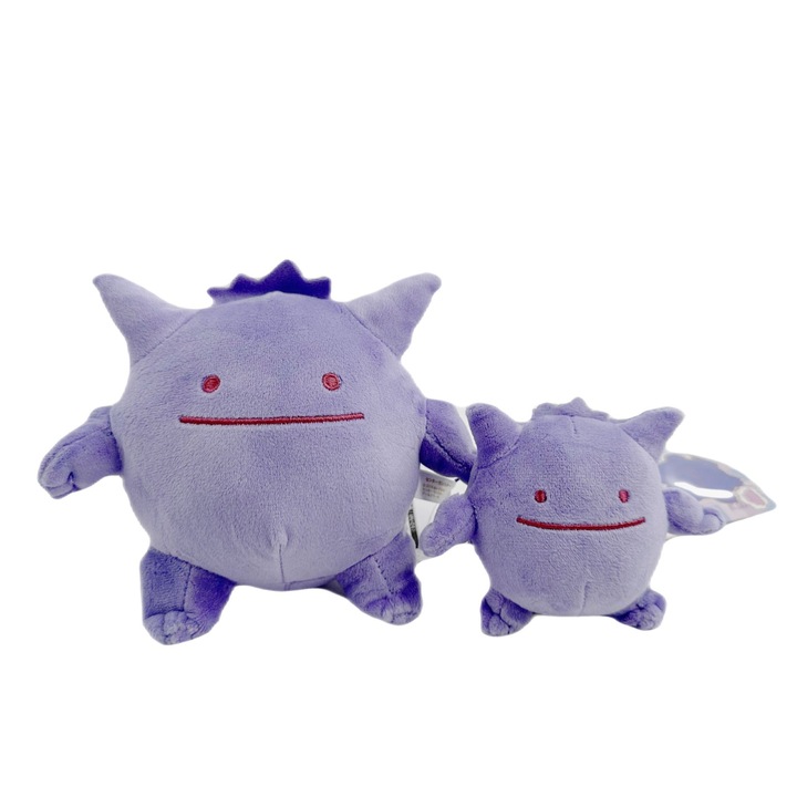 Комплект плюшени играчки, Gengar/Ghost Stone, 2 броя, малки очи