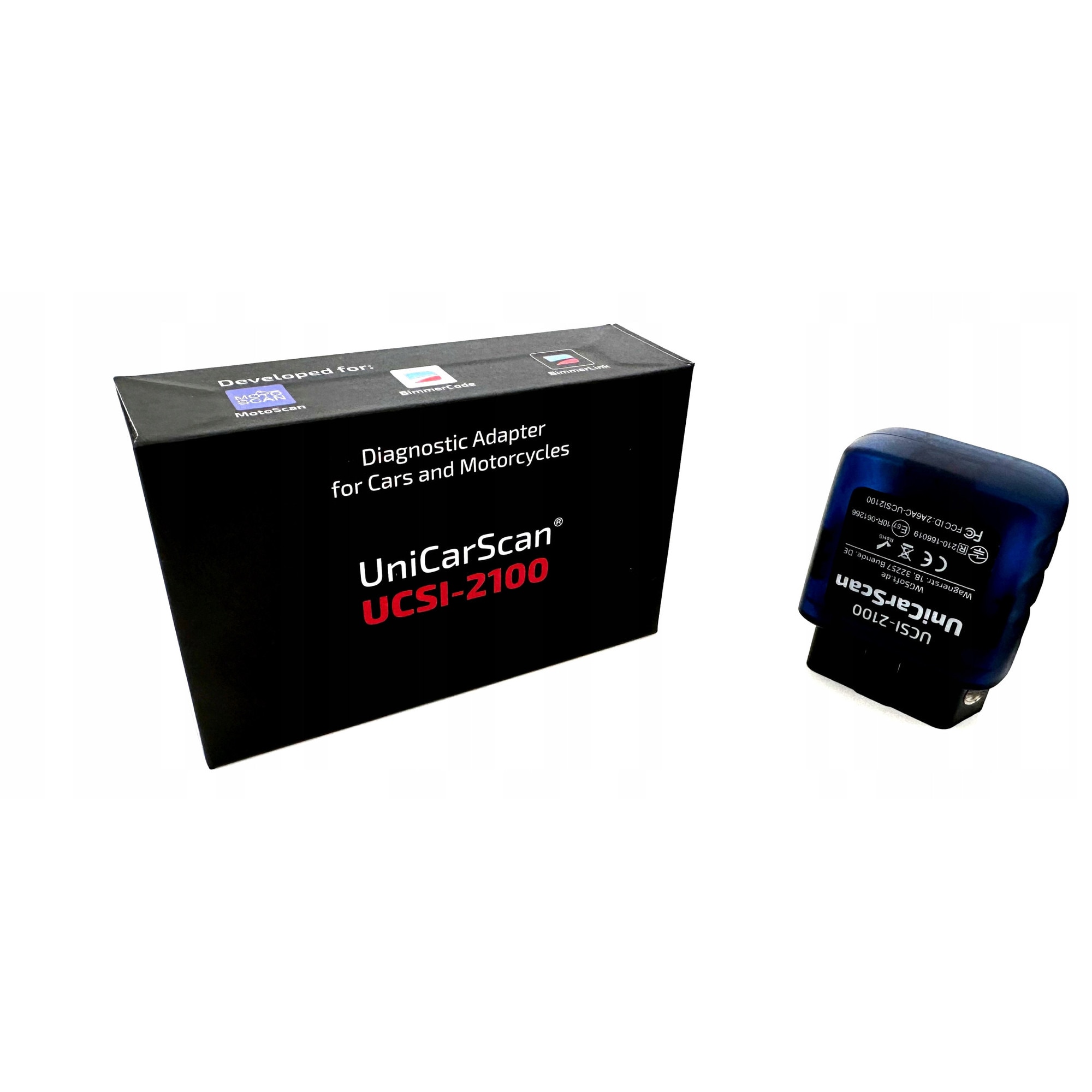 Interfata diagnostica OBD-2 UniCarScan UCSI-2100, software Bimmer