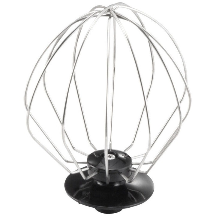 Mixer electric din otel inoxidabil 5L, capacitate mare, 12x15cm, material 304, cu maner curbat si maner drept