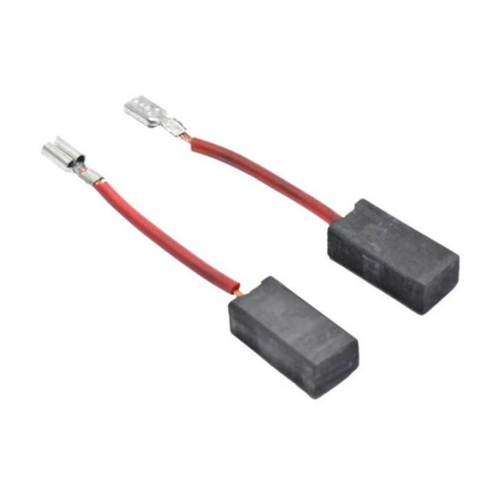 Set 2 perii colectoare, 6x8x16.5mm, terminal 2.8mm