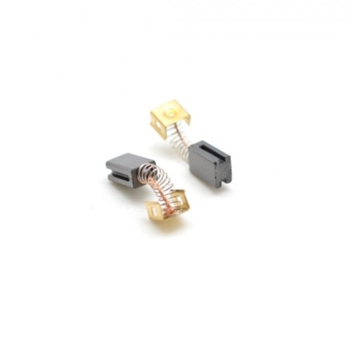 Set 2 perii colectoare, 6x9x12mm, cu canal de ghidare