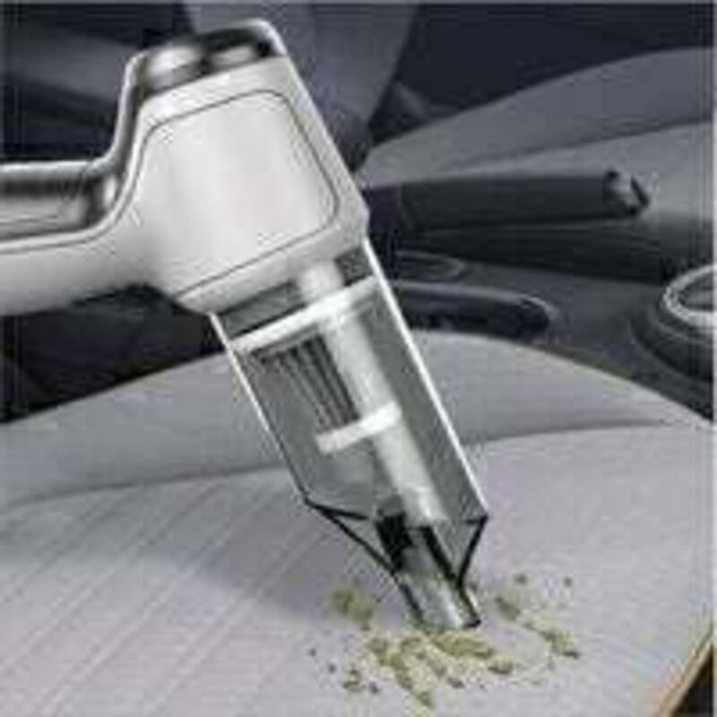 Aspirator portabil 120W, functie 4 in 1, putere de aspiratie 9000Pa, verde, set cu accesorii